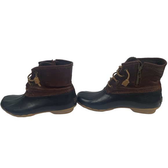Sperry Top Sider Duck Boots Waterproof STS91176 Women's Size 8 Brown Leather - Picture 11 of 11
